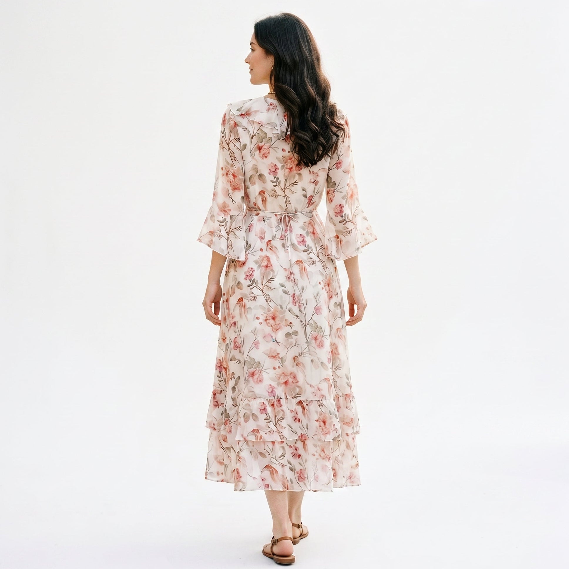 Athena - Elegant Floral Maxi Wedding Guest Dress DONE 06-20-2026
