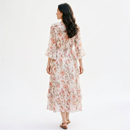 Athena - Elegant Floral Maxi Wedding Guest Dress DONE 06-20-2026