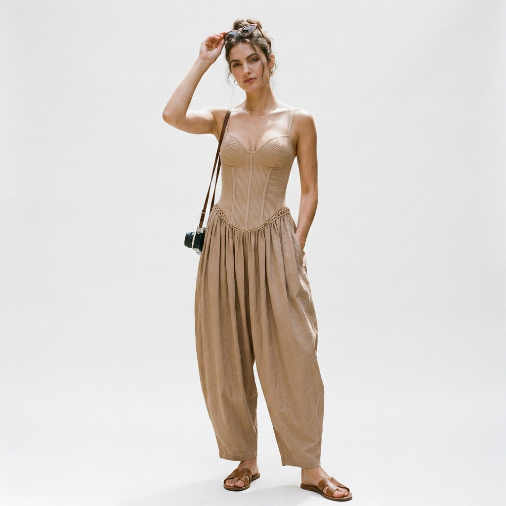 Aurelie - Elegant Black Jumpsuit for Women DONE