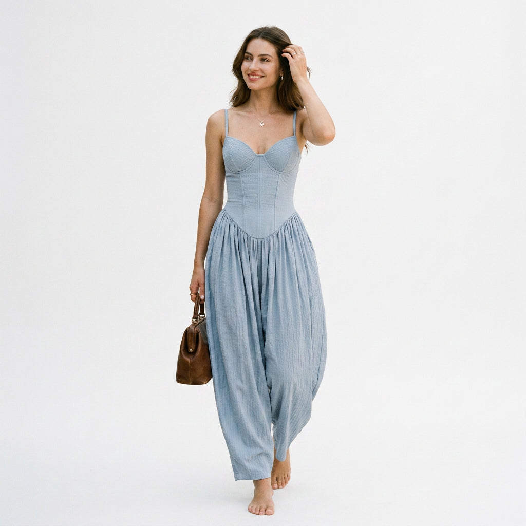 Aurelie - Elegant Black Jumpsuit for Women DONE