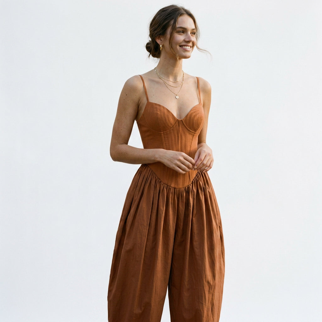 Aurelie - Elegant Black Jumpsuit for Women DONE