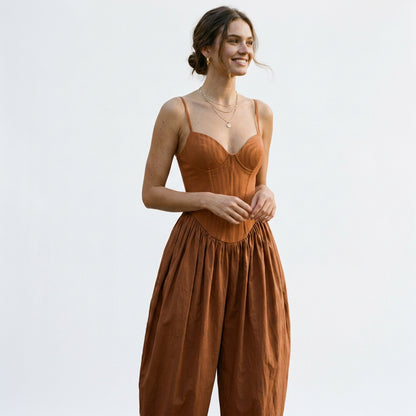 Aurelie - Elegant Black Jumpsuit for Women DONE