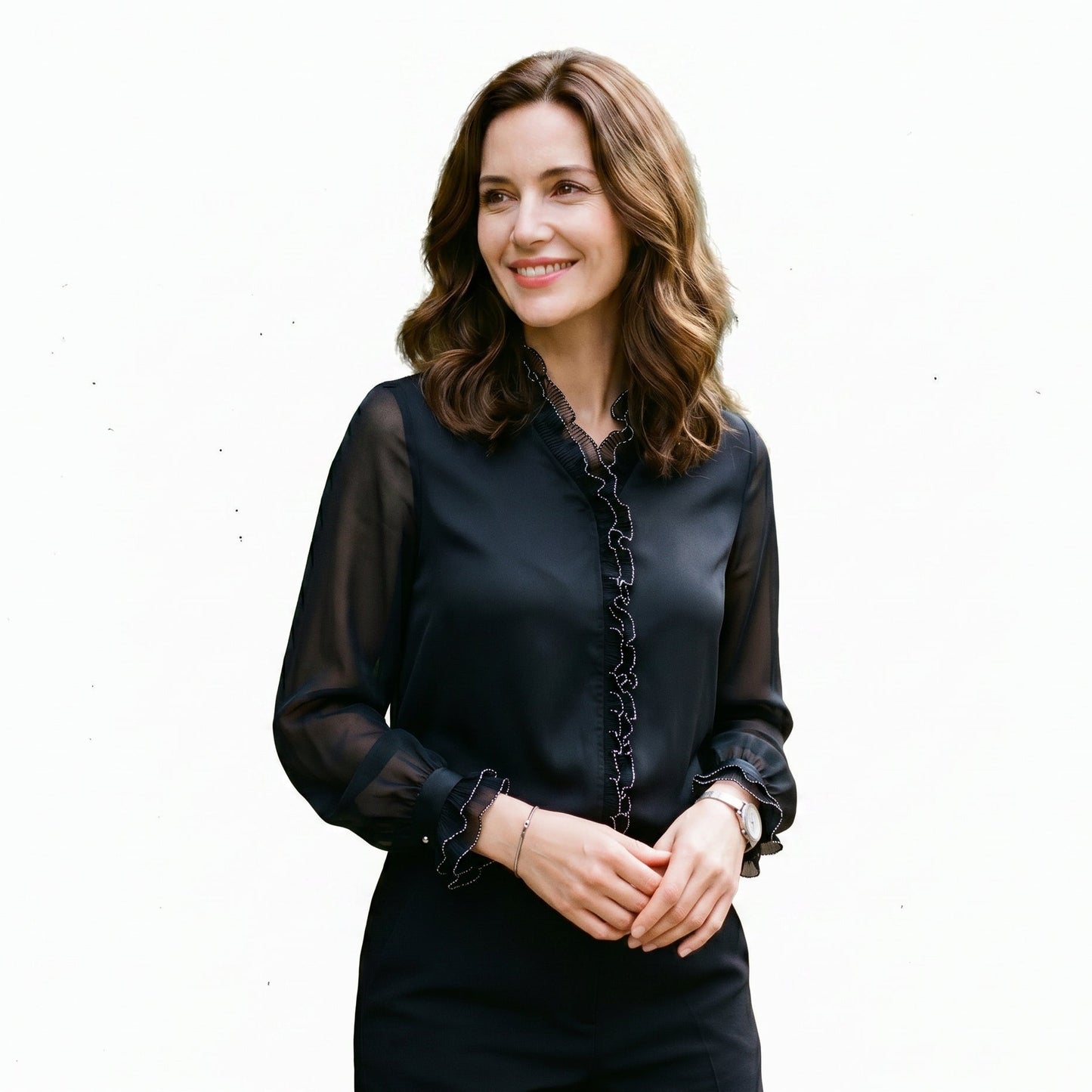 Ava | Elegant Feminine Long Sleeve Blouse for Summer DONE 05-27-2026