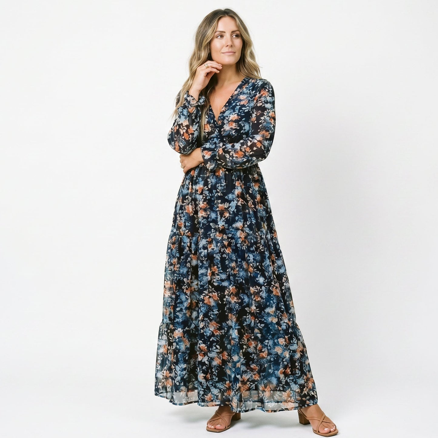 Ava | Elegant Floral Summer Maxi Dress for Weddings DONE 06-10-2026
