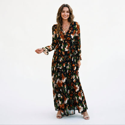 Ava | Elegant Floral Summer Maxi Dress for Weddings DONE 06-10-2026