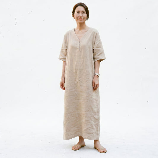 Ava | Vintage Loose Maxi Dress for Women, Casual Summer Long Dress done 05-20-2026