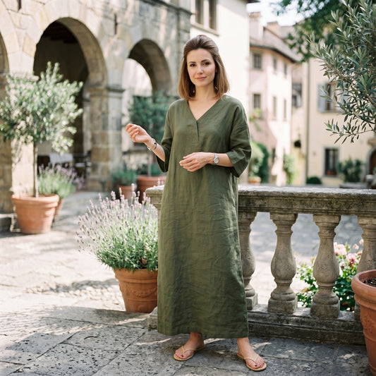 Ava | Vintage Loose Maxi Dress for Women, Casual Summer Long Dress done 05-20-2026