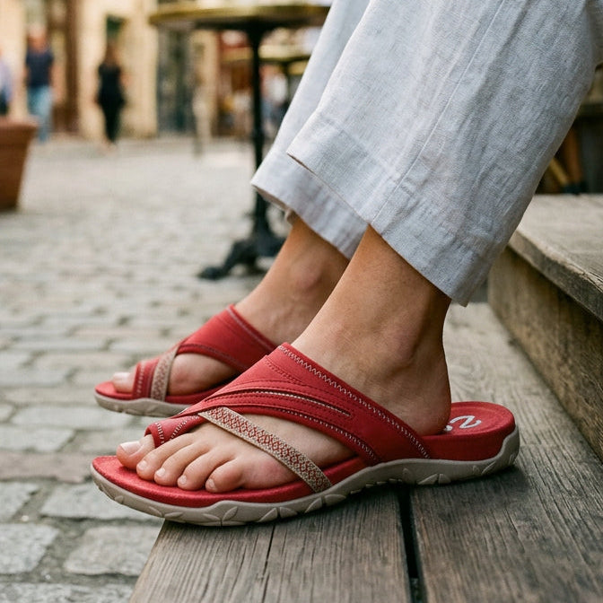 Camila - Ergonomic Toe Separator Sandals for Women