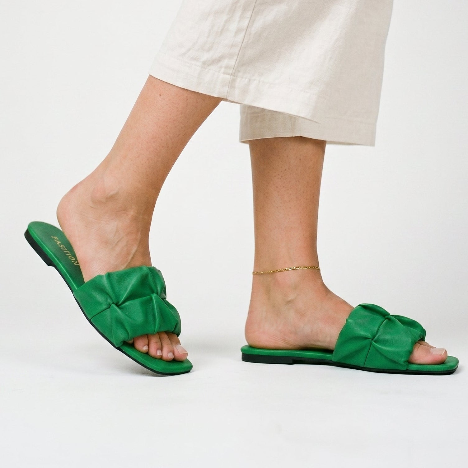 Avery - Stylish Pleated Flip Flops for Women DONE 05-28-2026