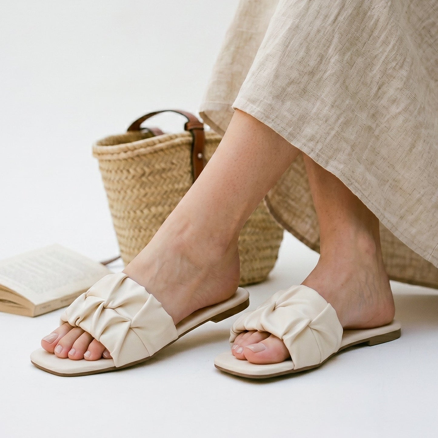 Avery - Stylish Pleated Flip Flops for Women DONE 05-28-2026