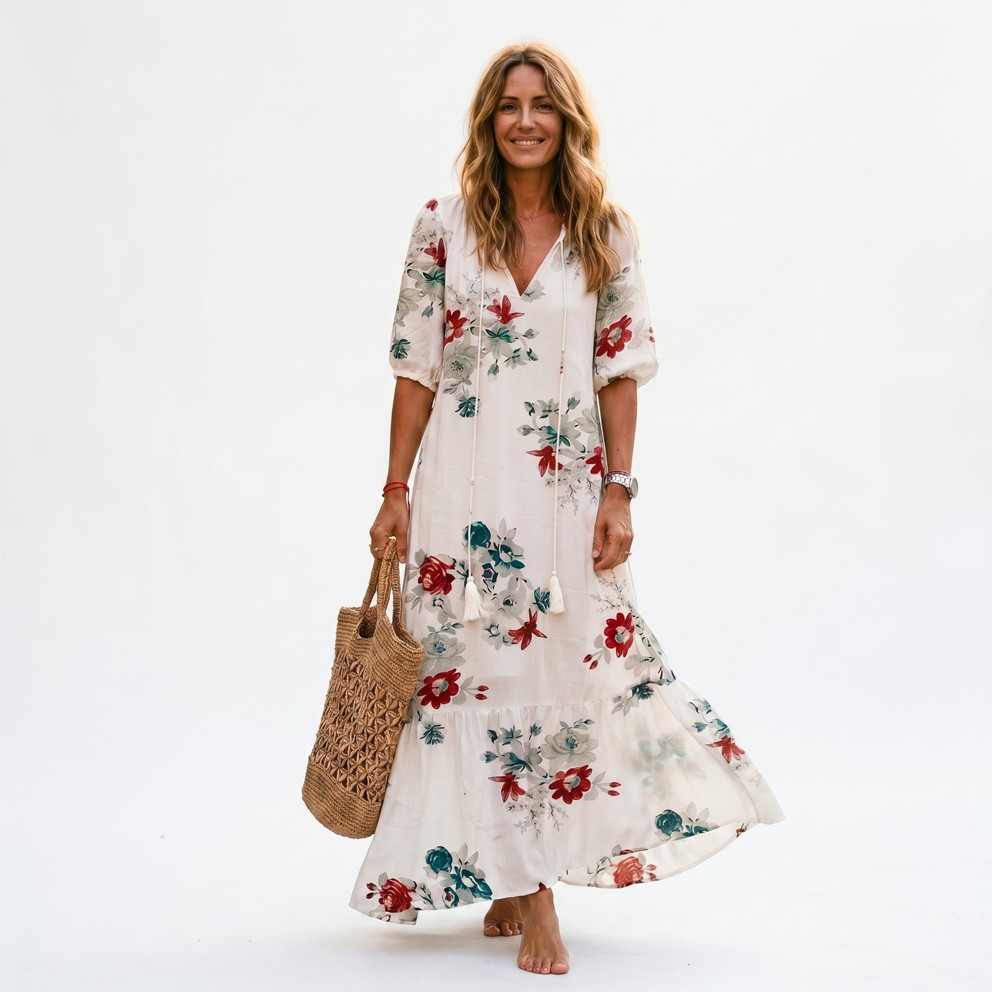 Boho Vintage Womens Summer Dress DONE