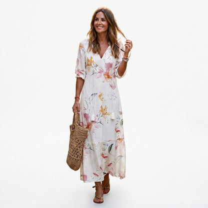 Boho Vintage Womens Summer Dress DONE