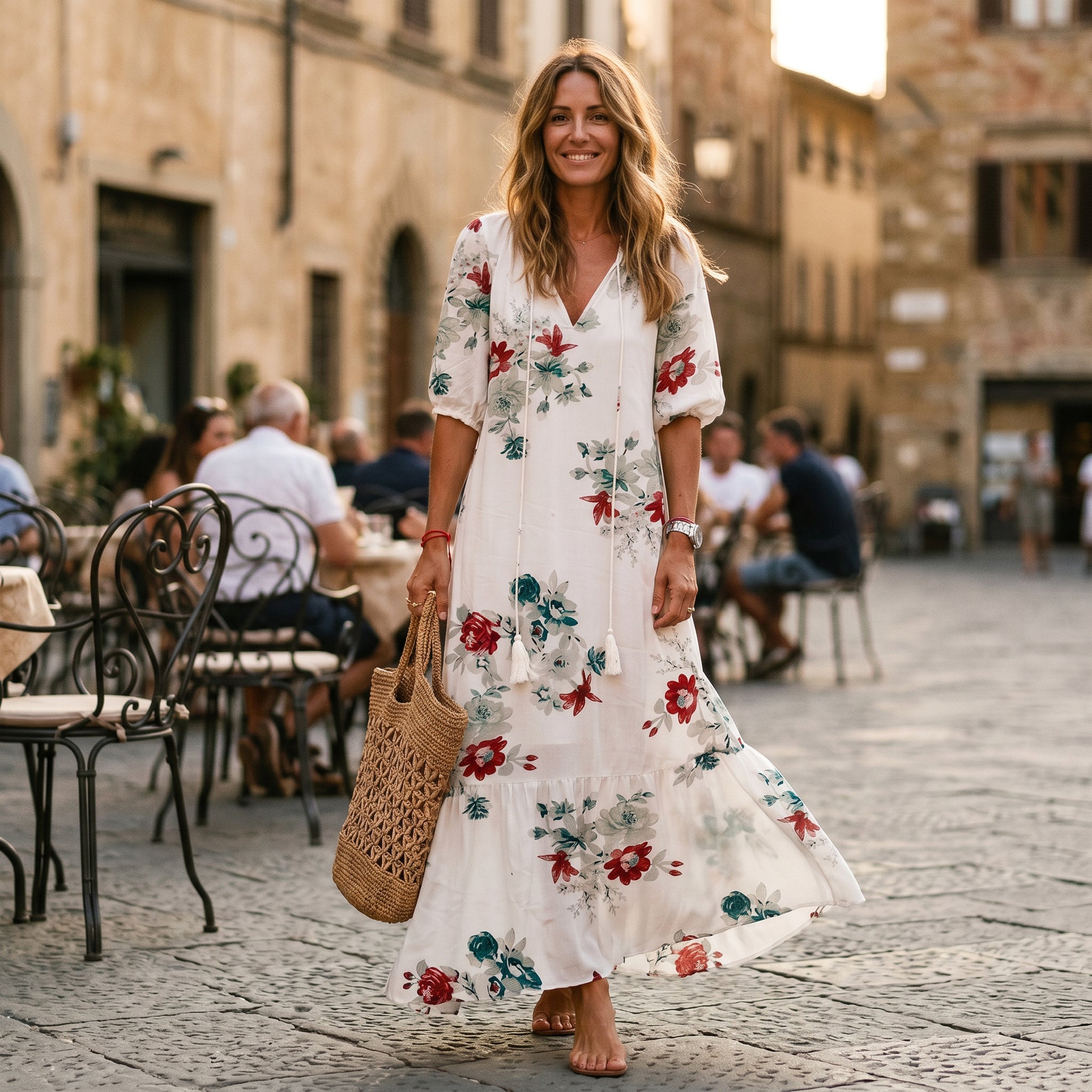 Boho Vintage Womens Summer Dress DONE