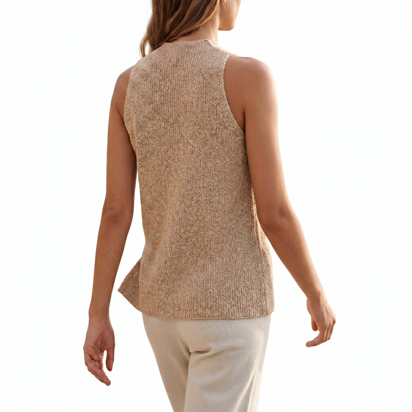Camila - Chic White Halter Neck Tank Top for Women DONE 05-09-2026