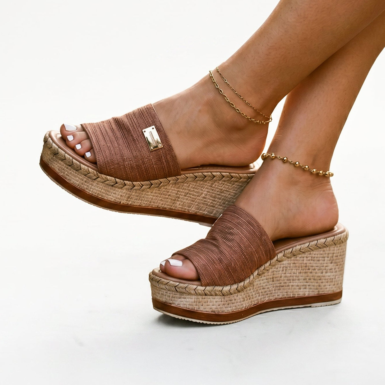 Camila - Elegant Black Wedge Sandals for Women DONE 05-28-2026