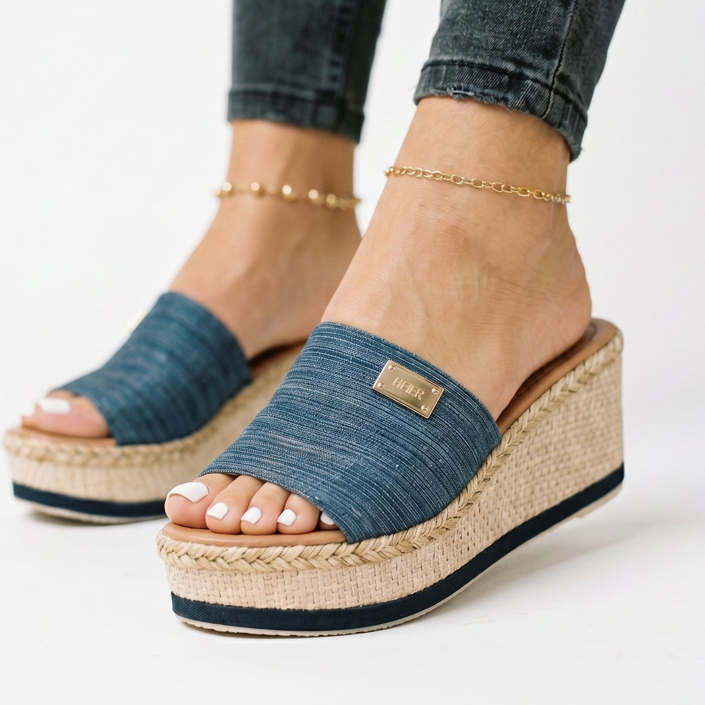 Camila - Elegant Black Wedge Sandals for Women DONE 05-28-2026