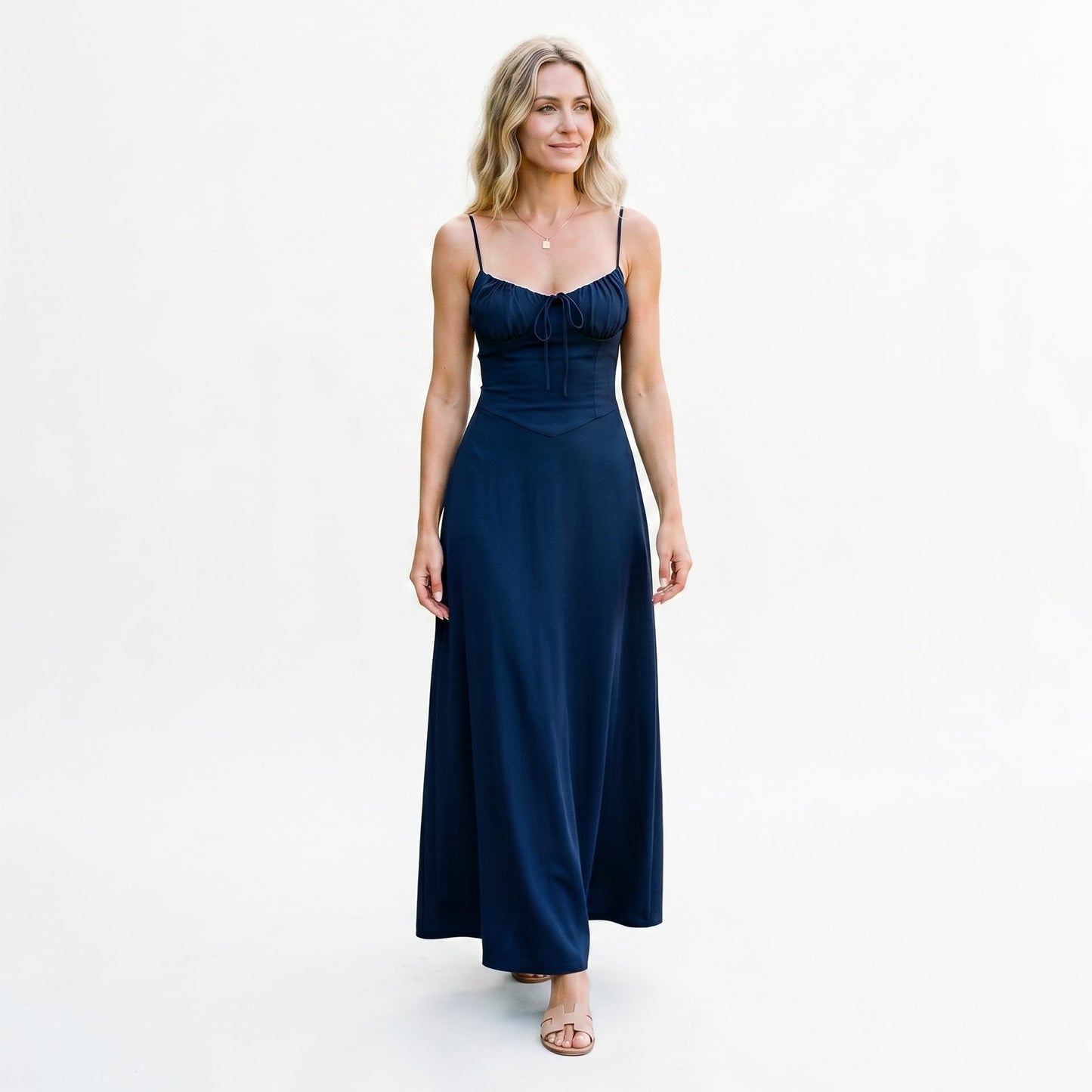 Camila - Elegant Maxi Dress for Women with Ruched Bodice DONE 05-23-2026