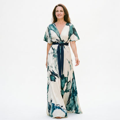 Carmen - Elegant Floral Summer Maxi Dress DONE 05-10-2026