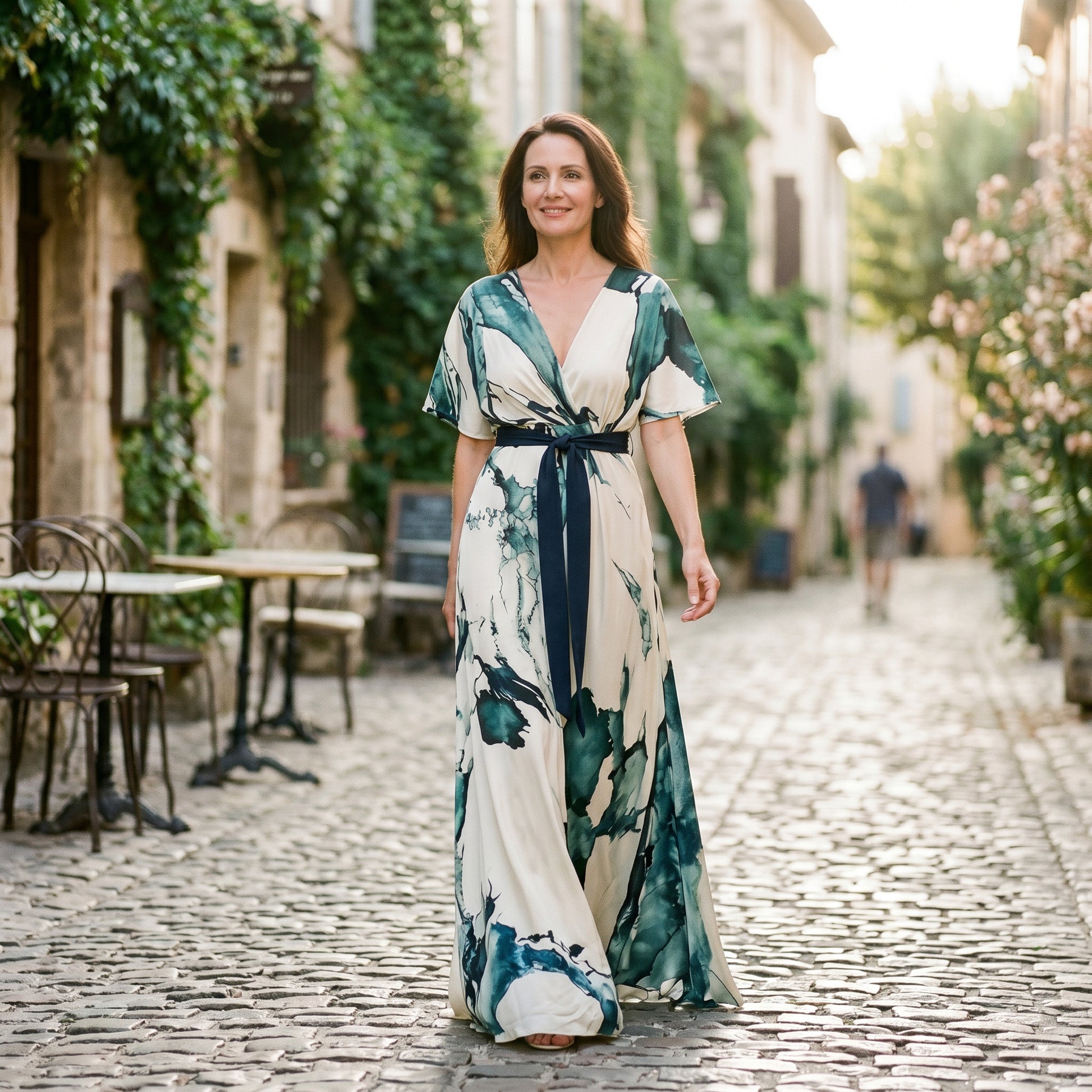 Carmen - Elegant Floral Summer Maxi Dress DONE 05-10-2026