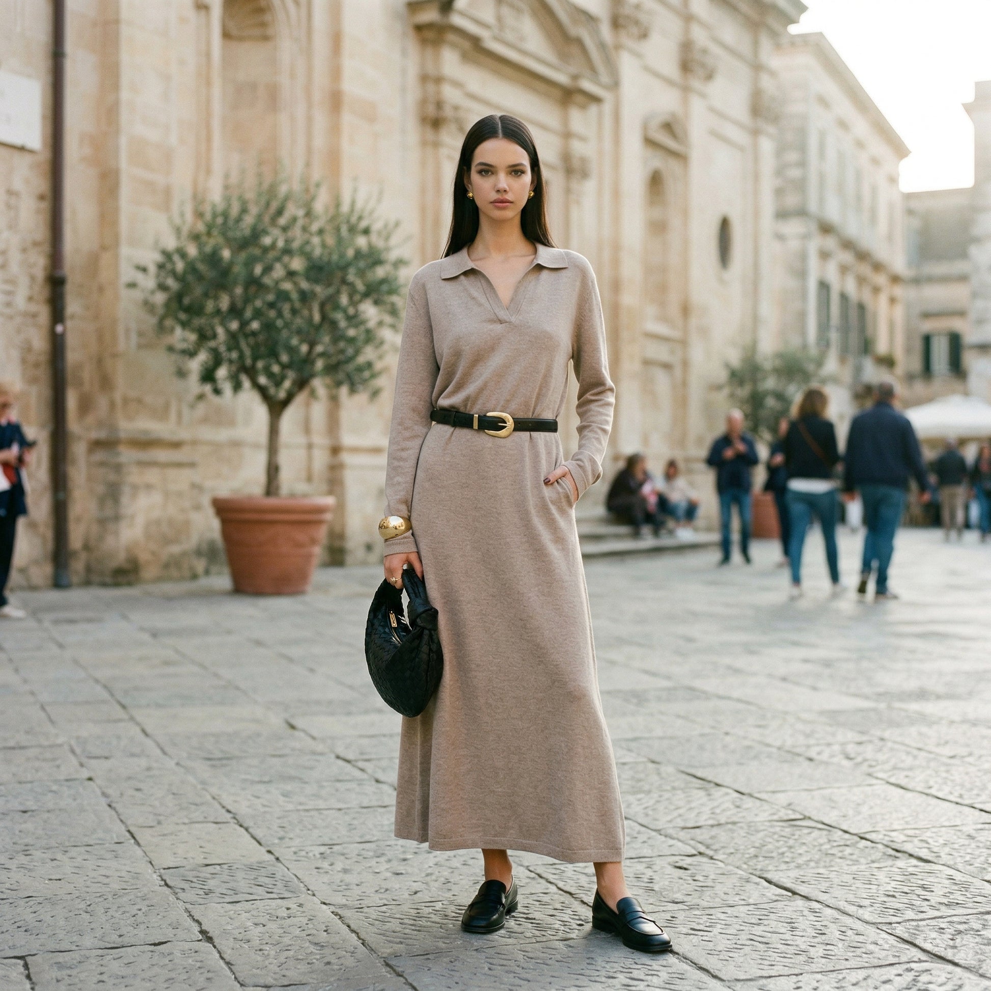 Casual Collared Mens Pullover Sweater for Everyday Comfort