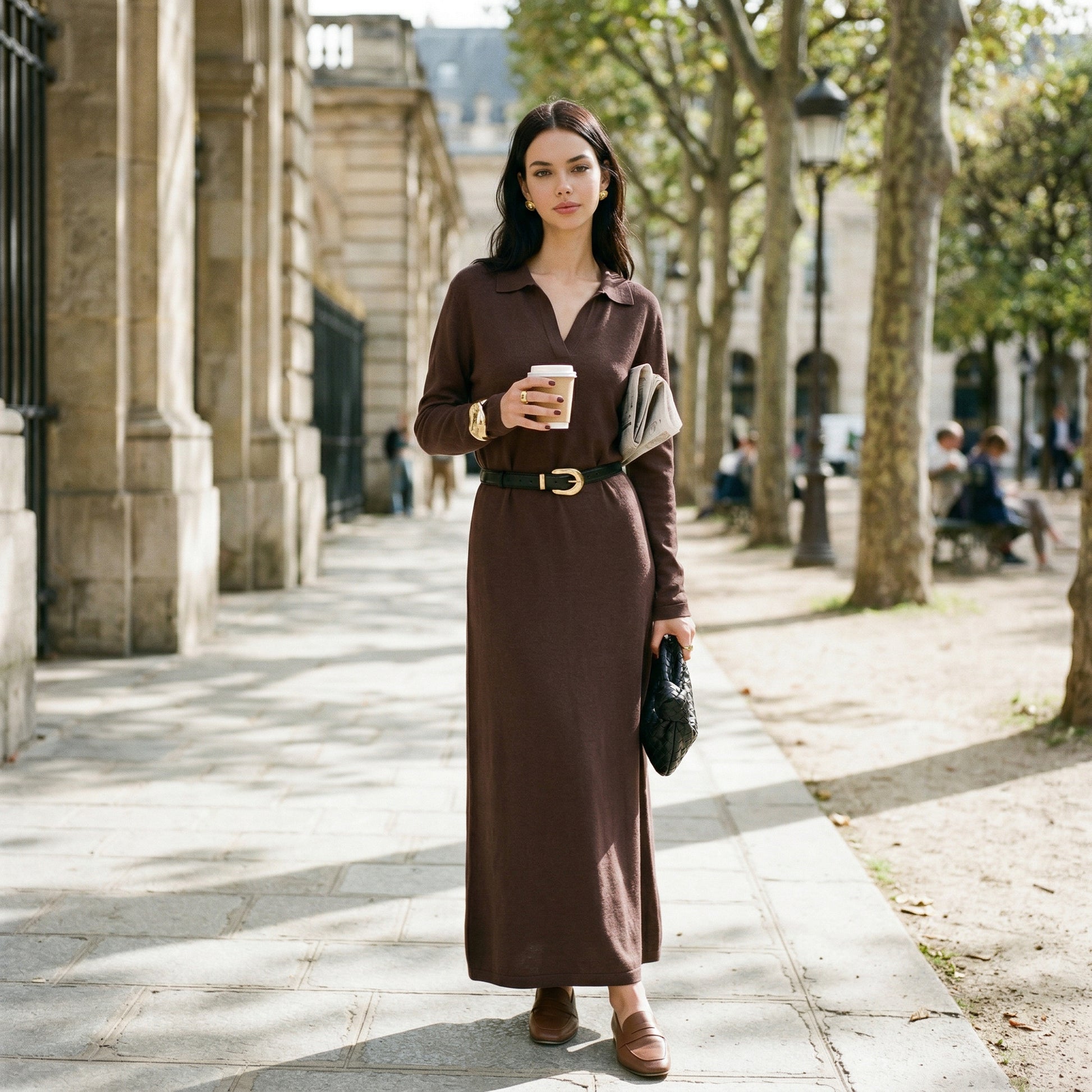 Casual Collared Mens Pullover Sweater for Everyday Comfort