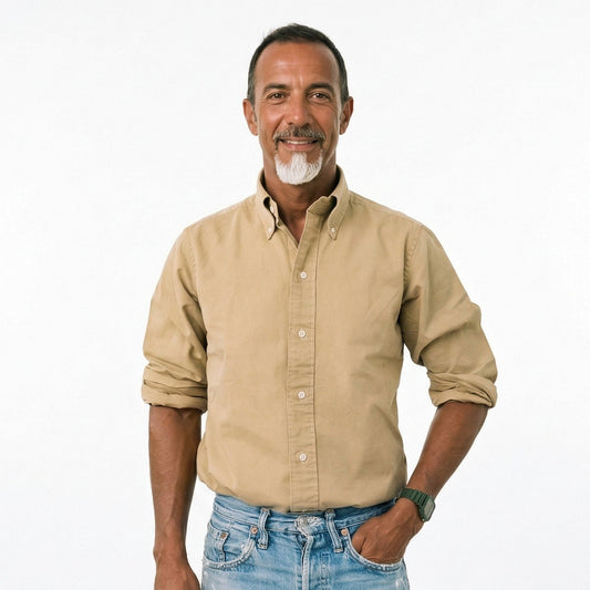 Casual Long Sleeve Men's Shirt