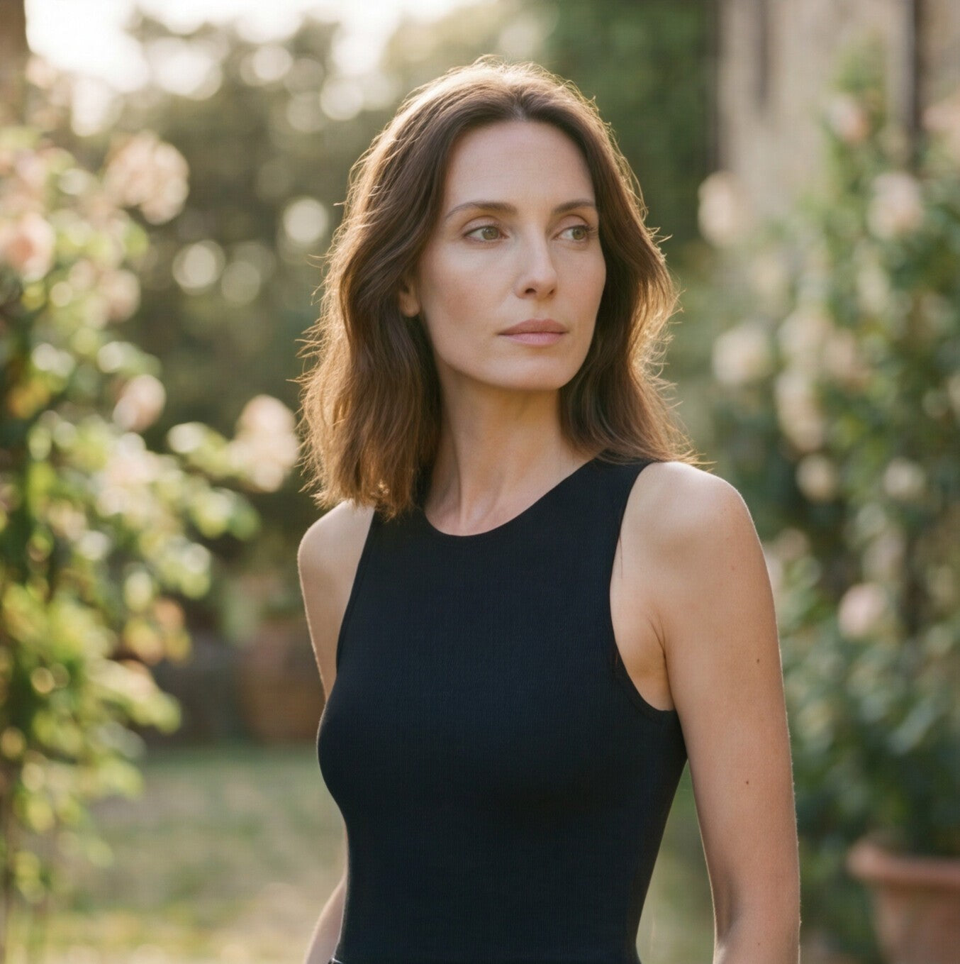 Casual White Maxi Dress for Women - Sleeveless Long Dress with Comfortable Fit