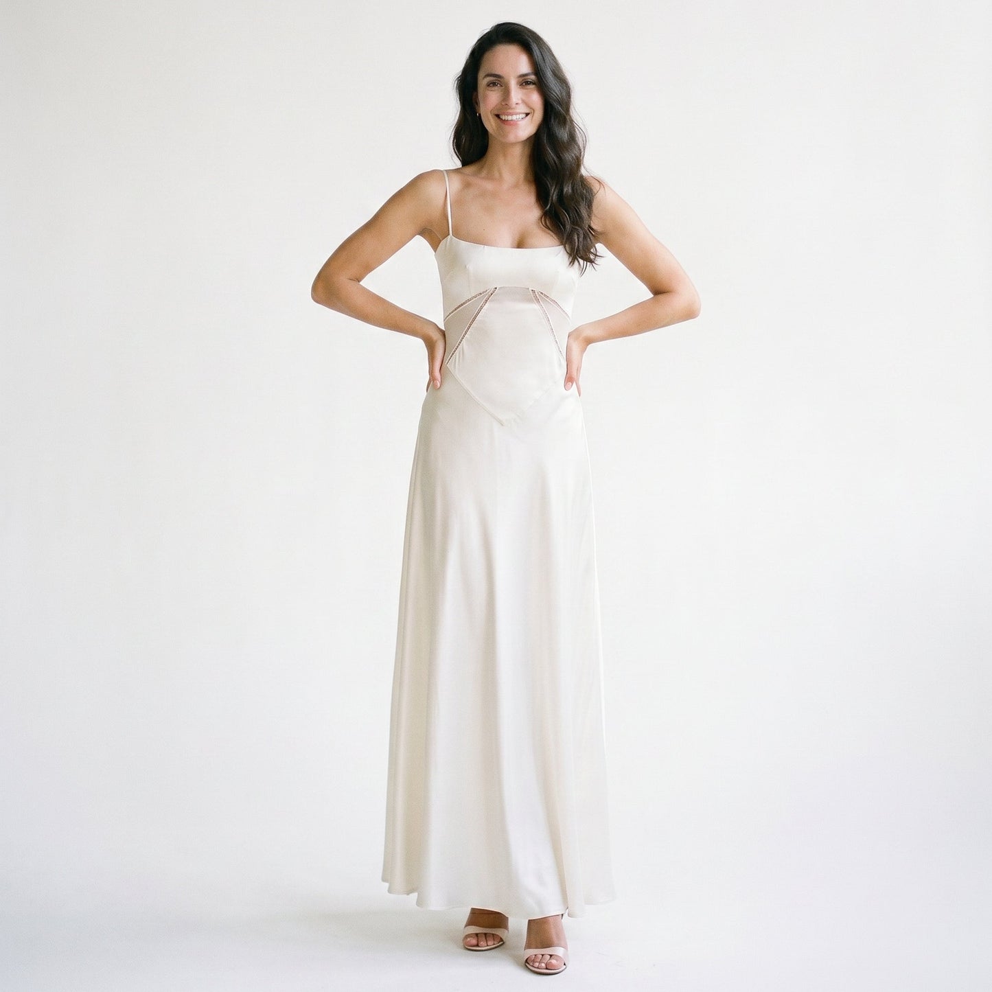 Cecily - Elegant White Maxi Dress for Women DONE 05-14-2026
