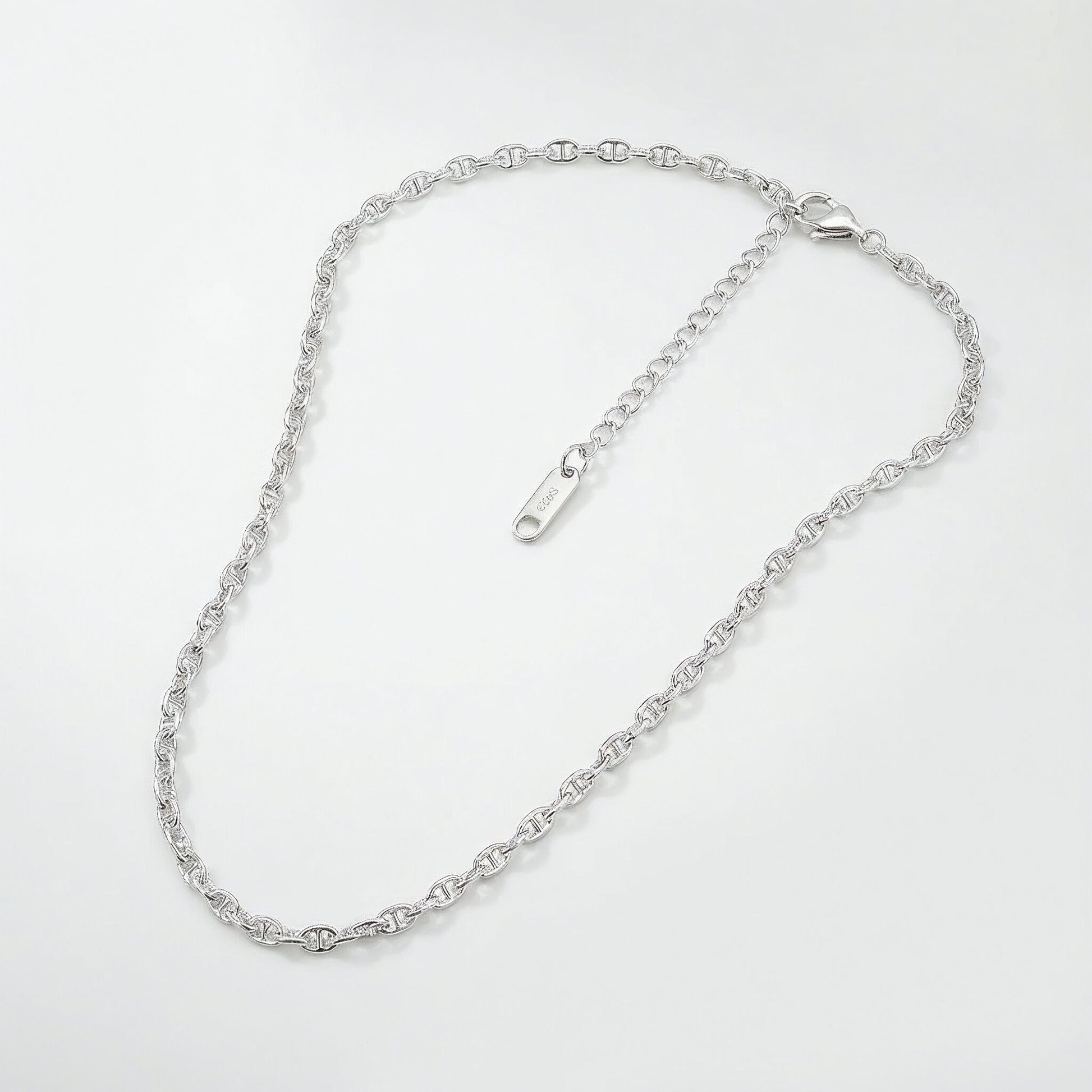 Chained – Minimalist Sterling Silver Necklace