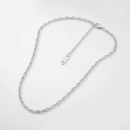 Chained – Minimalist Sterling Silver Necklace