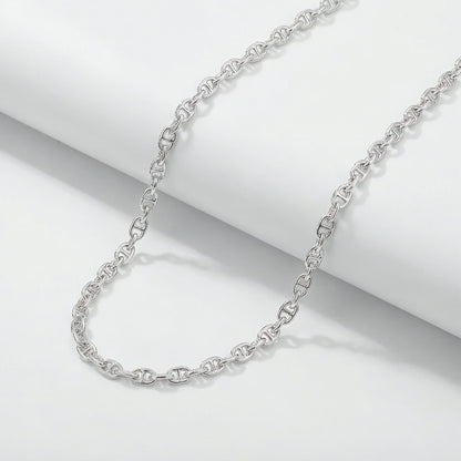 Chained – Minimalist Sterling Silver Necklace