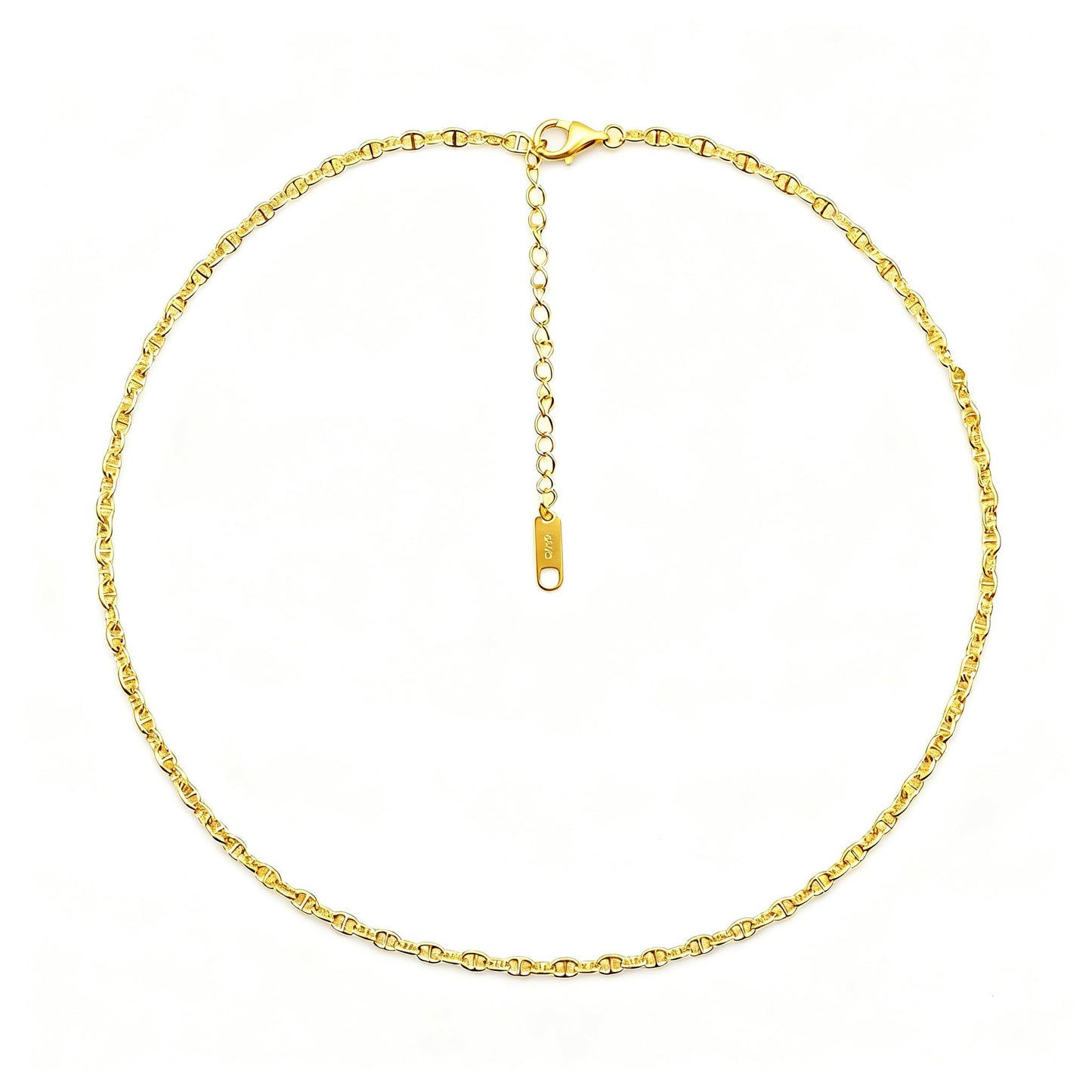Chained – Minimalist Sterling Silver Necklace