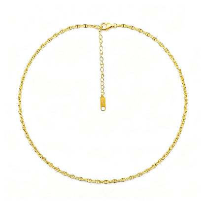 Chained – Minimalist Sterling Silver Necklace