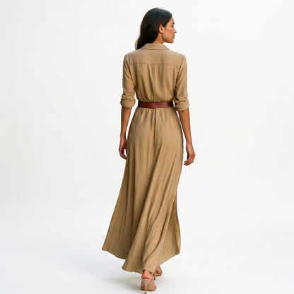 Charlotte - Elegant Long Sleeve Maxi Dress for Women DONE 06-20-2026