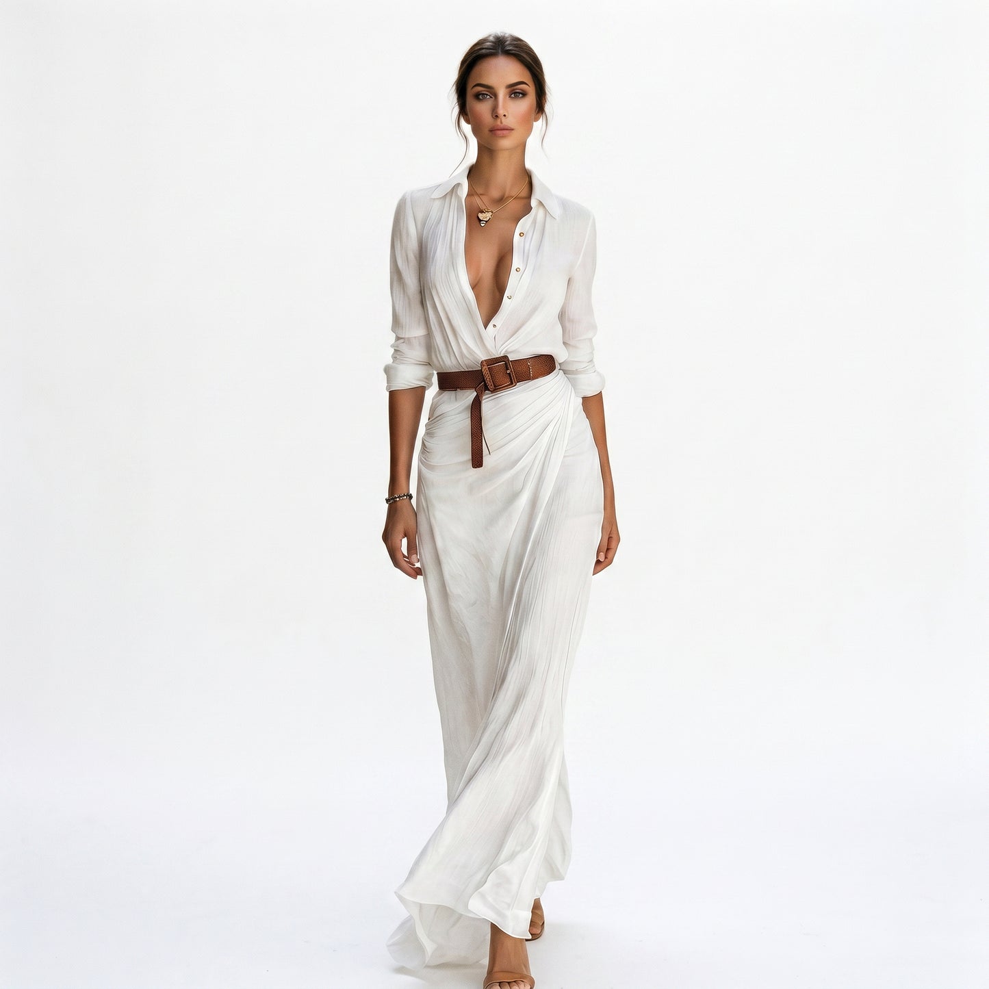 Charlotte - Elegant Long Sleeve Maxi Dress for Women DONE 06-20-2026