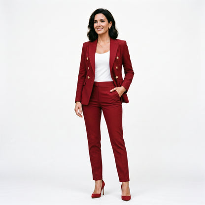 Charlotte - Elegant Women's Suit with Blazer and Trousers Set DONE 05-29-2026