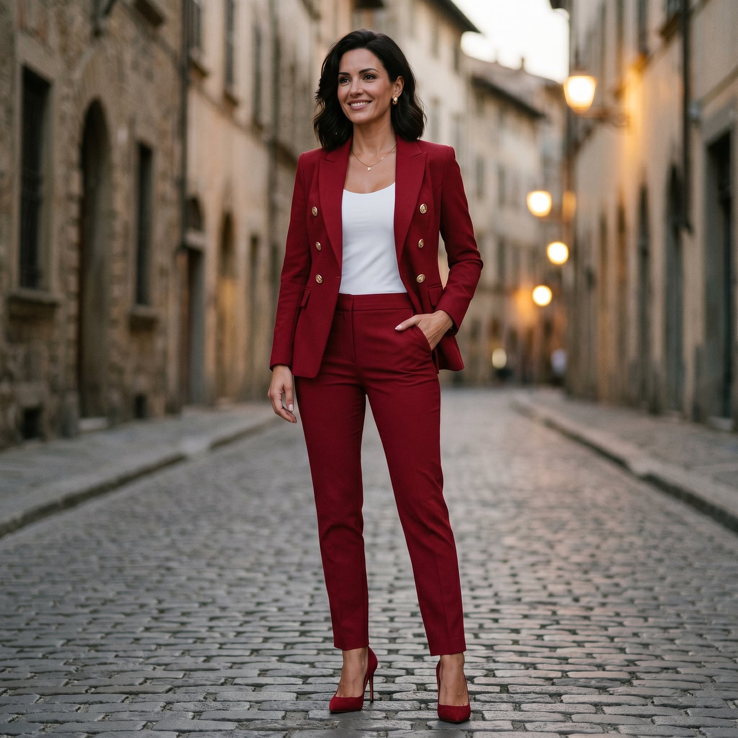Charlotte - Elegant Women's Suit with Blazer and Trousers Set DONE 05-29-2026