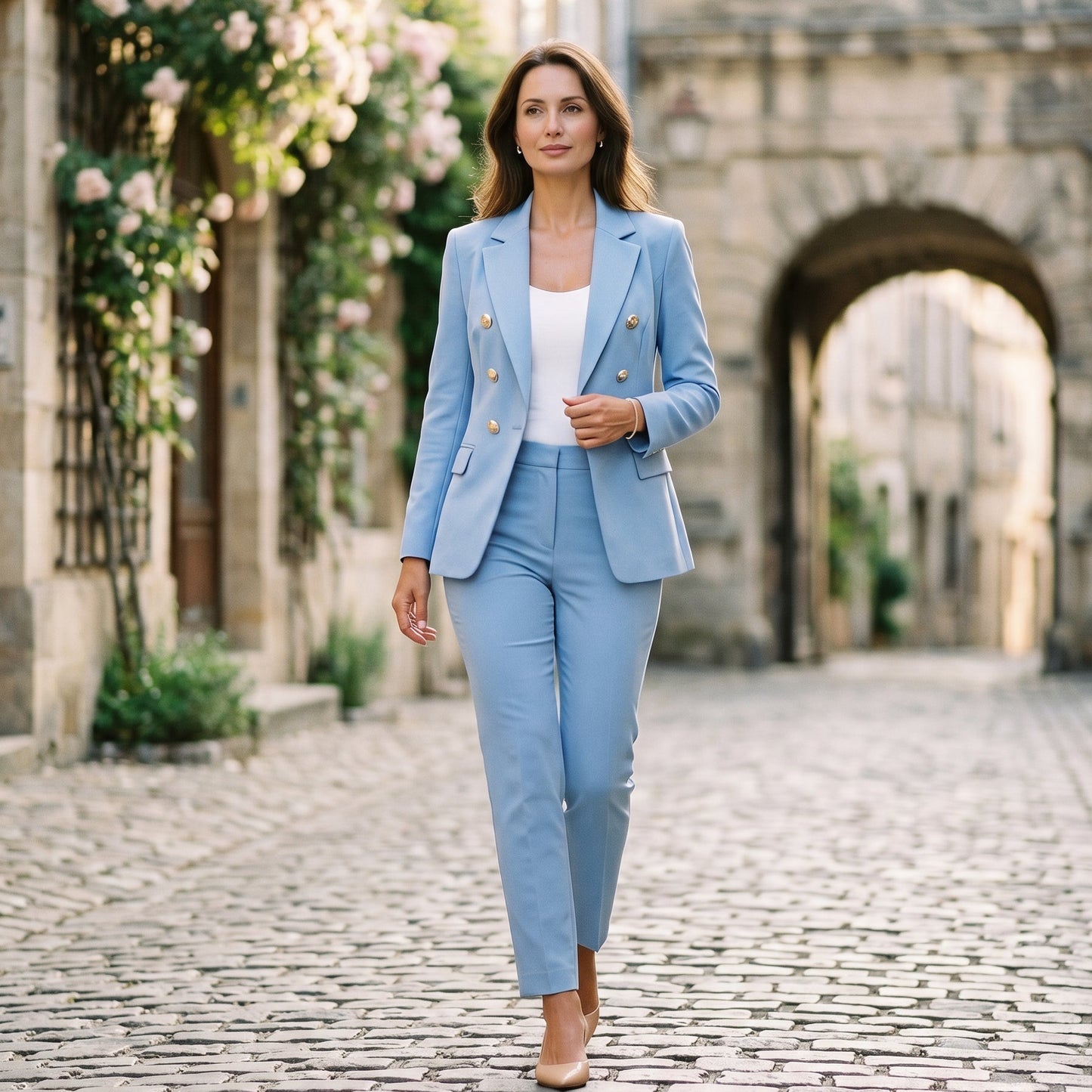 Charlotte - Elegant Women's Suit with Blazer and Trousers Set DONE 05-29-2026