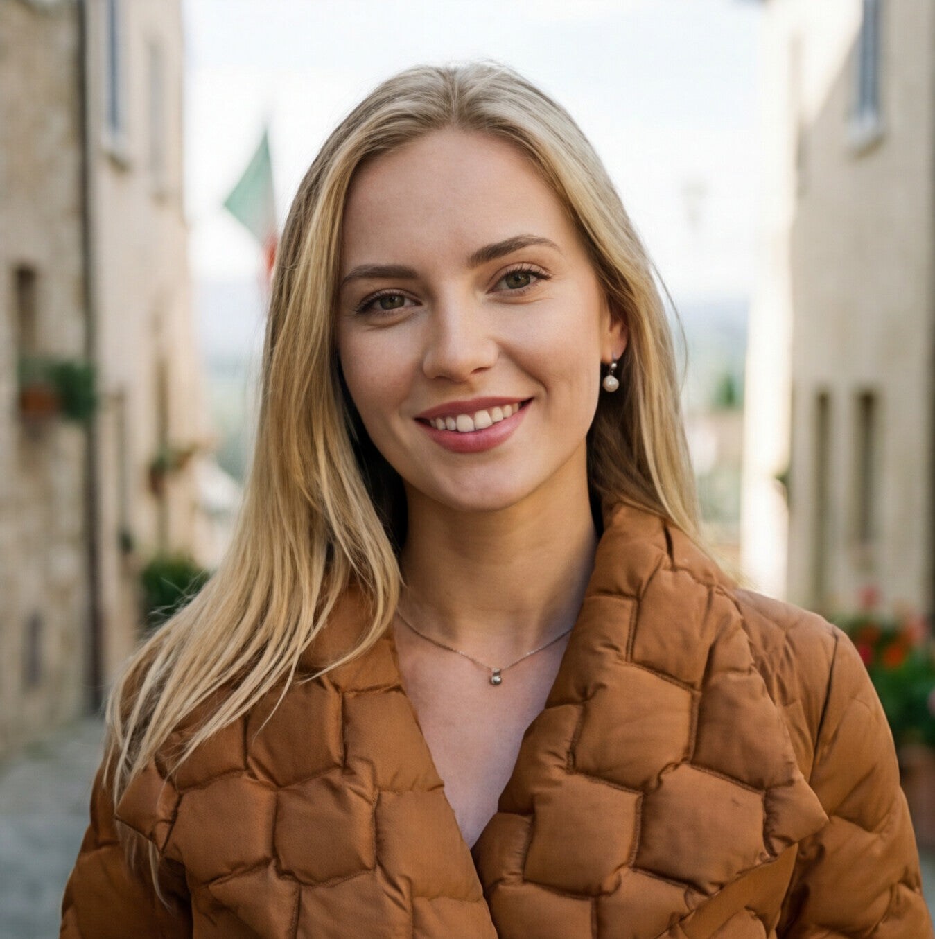Chic Quilted Down Coat for Women