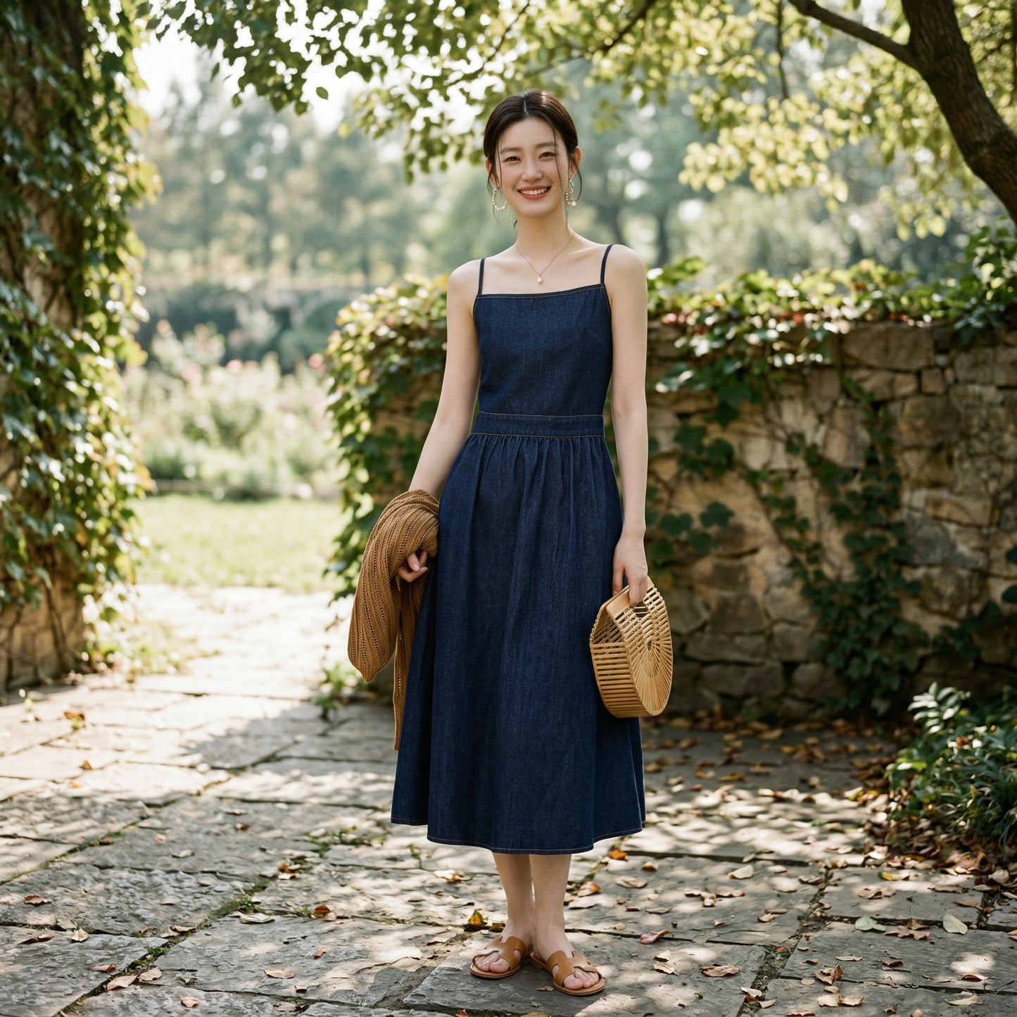 Chic Vintage Women's Dress Set