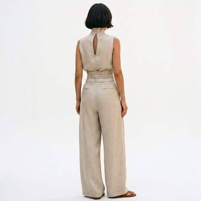 Chloe - Effortless Minimalist Cotton Linen Blouse Set DONE 05-15-2026