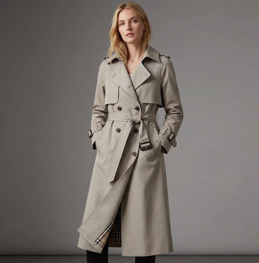 Classic Women's Winter Trench Coat 5