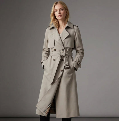 Classic Women's Winter Trench Coat 5