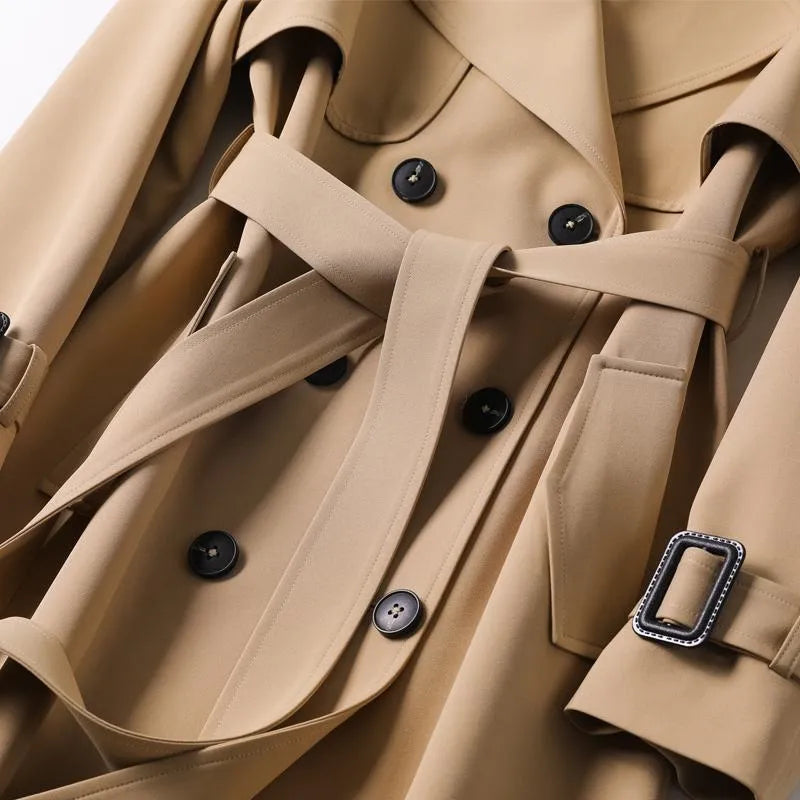 Classic Women's Winter Trench Coat 7