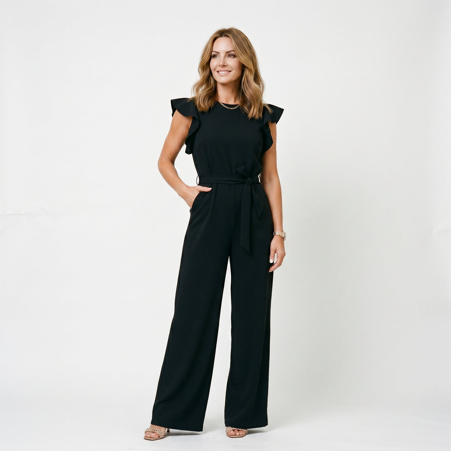 Clementine - Elegant Black Jumpsuit for Women DONE 05-14-2026