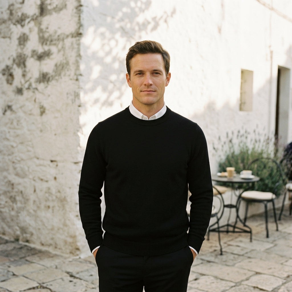 Comfortable Crew Neck Sweater