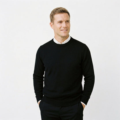 Comfortable Crew Neck Sweater