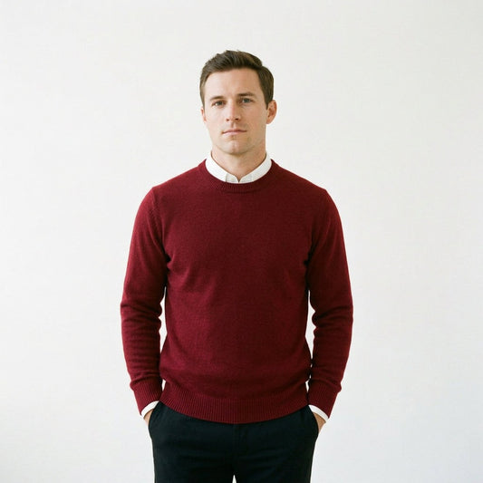 Comfortable Crew Neck Sweater