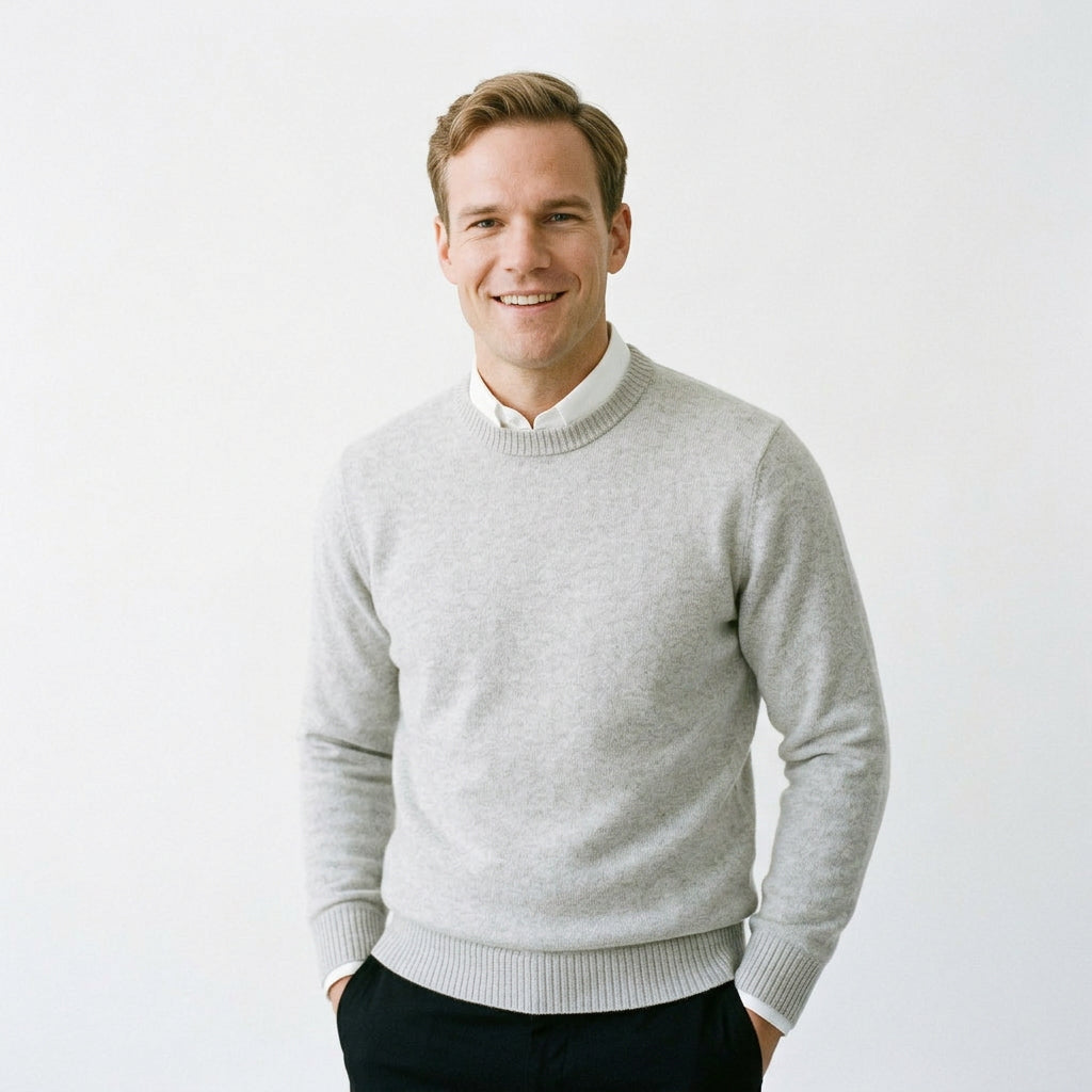 Comfortable Crew Neck Sweater
