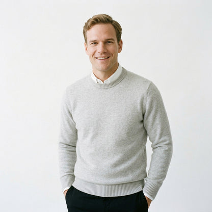 Comfortable Crew Neck Sweater